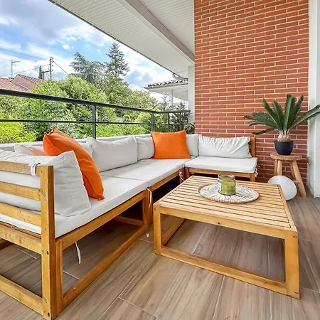 Daire T3 Cosy Climatise A Albi Avec Terrasse, & Parking Albi