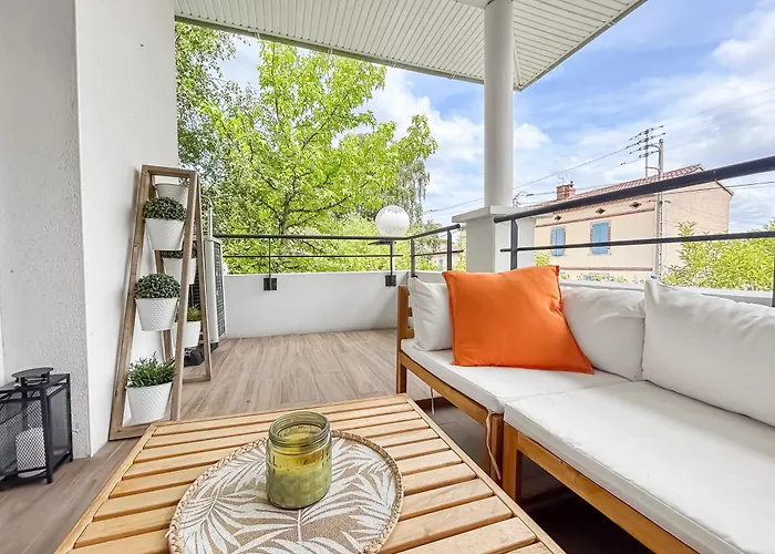 T3 Cosy A Avec Terrasse, Piscine & Parking Albi